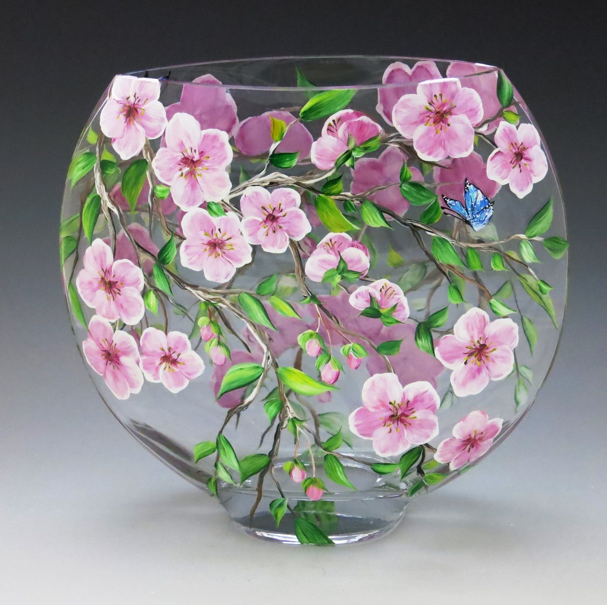 Как менять воду в розах вазе. Расписные вазы. Стеклянная вазочка. Расписываем стеклянные вазы. Роспись по стеклу ваза.