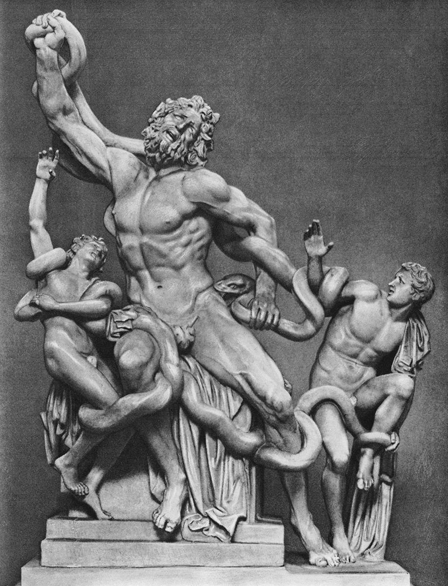 Скульптуры Агесандр Полидор и Афинодор древней Греции