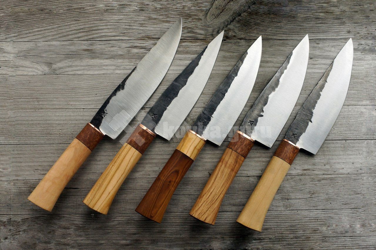 Сделать кухонный нож. Больстер для кухонного ножа. Рукоять кухонного ножа. Самодельные кухонные ножи.