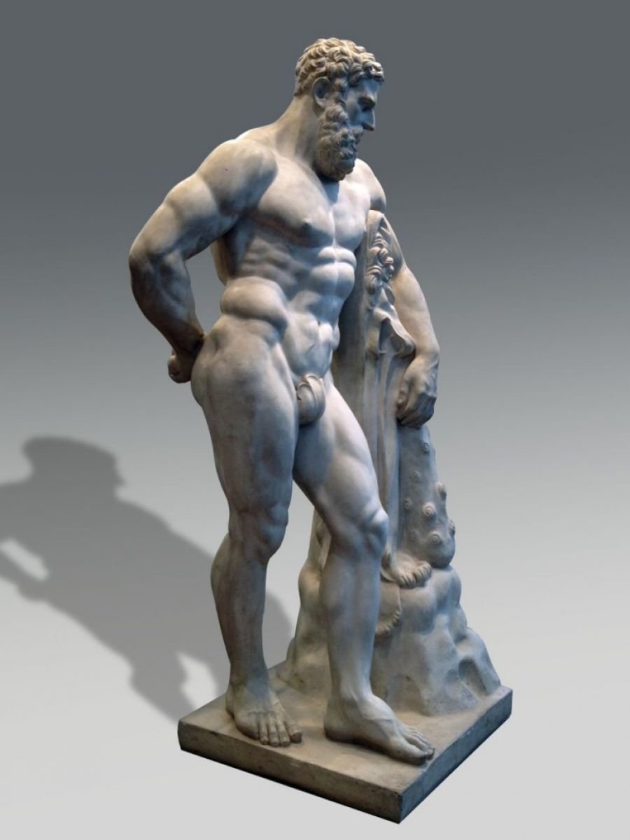 Геракл скульптура древнегреческая