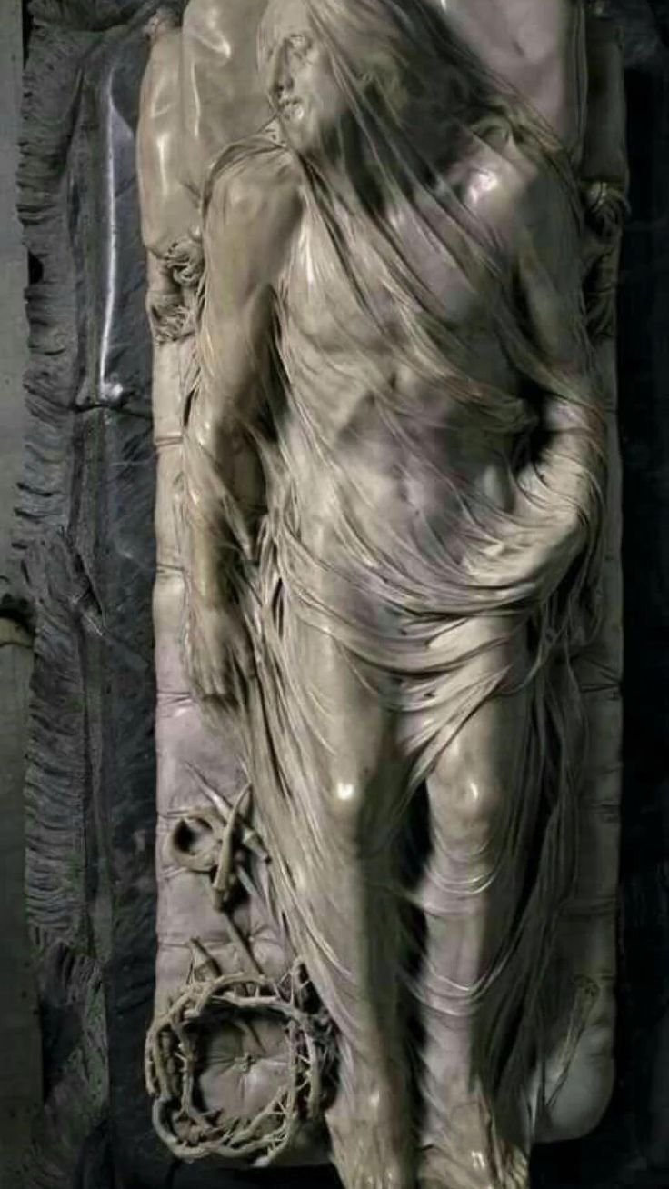 Неаполь скульптура христа