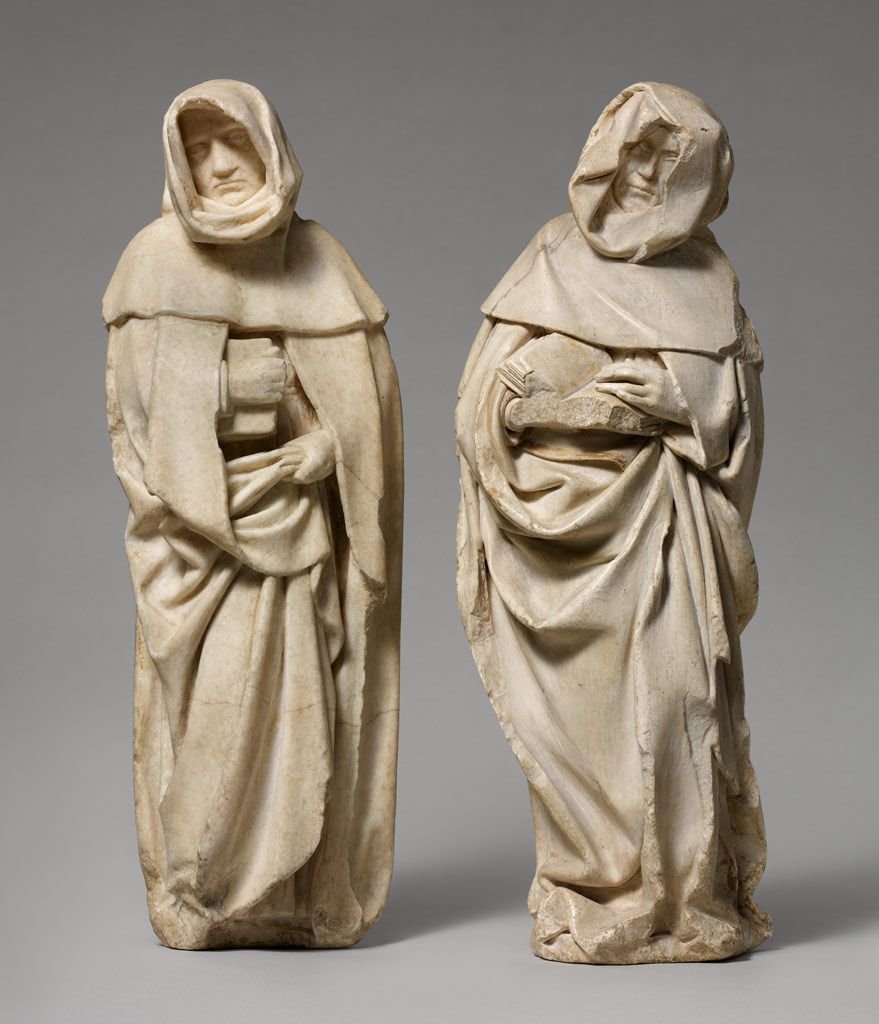 Религиозные скульптуры средневековья
