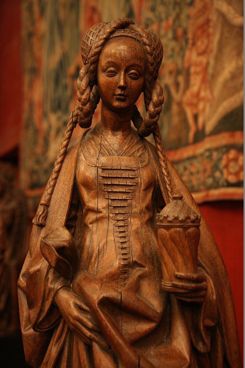 Скульптура (деревянная скульптура, статуя) средневековья
