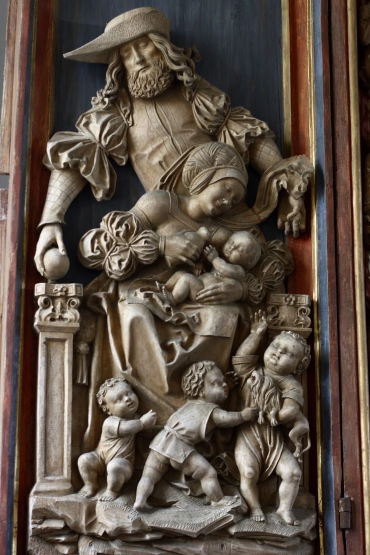 Деревянная скульптура средневековья