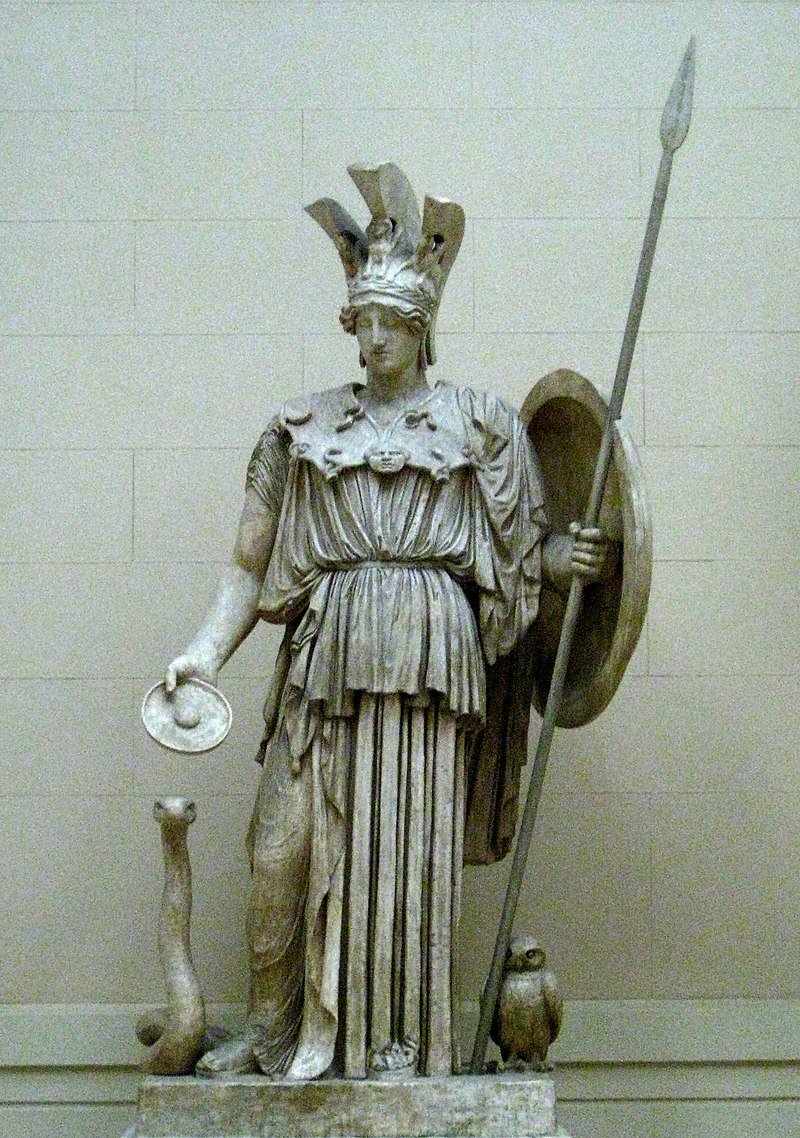 Скульптура Фидия Афина