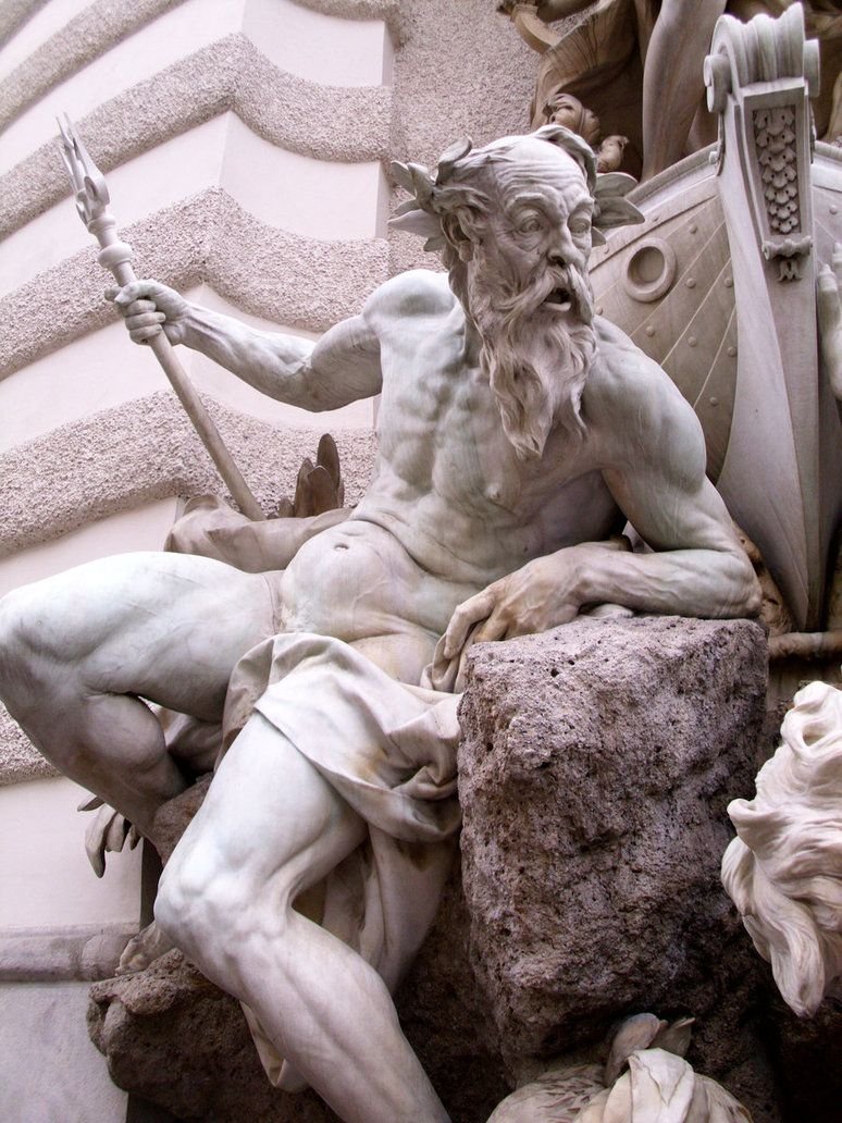 Скульптура Бернини Посейдон