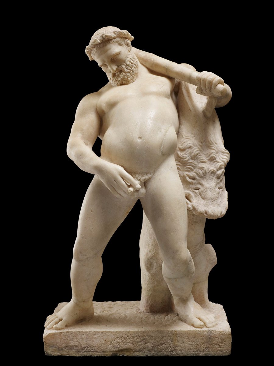 Статуи древней Греции Геракл
