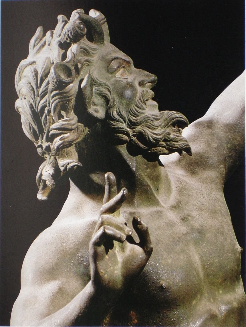 Скульптуры древней Греции Пан