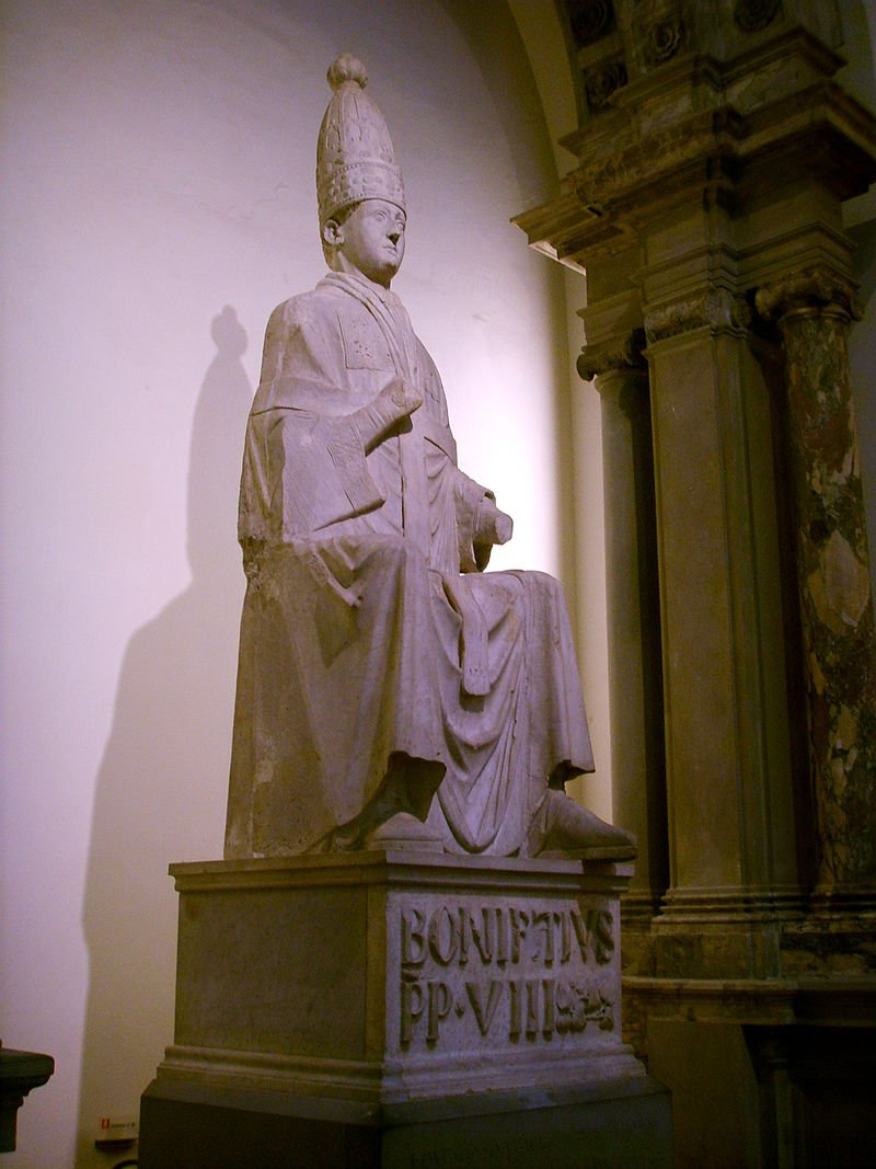 Арнольфо ди Камбио памятник папе Бонифацию VIII (1300)