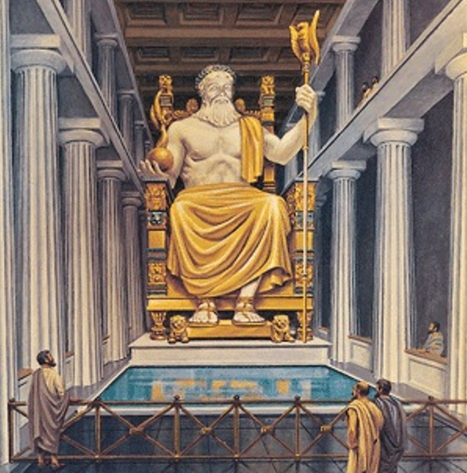 Фидий статуя Зевса в Олимпии