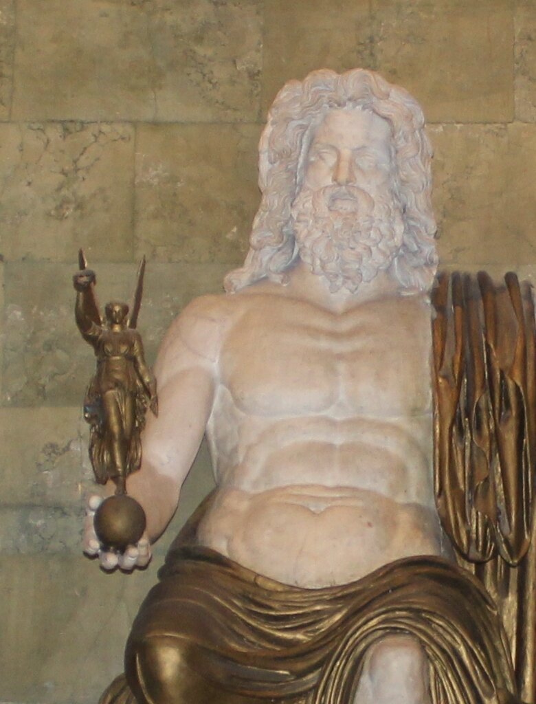 Статуя Юпитера Зевса Эрмитаж