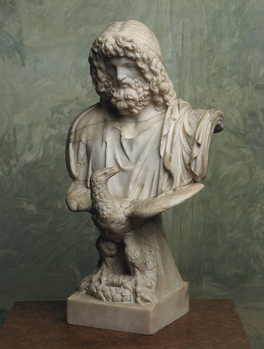 Скульптура Зевса в Эрмитаже
