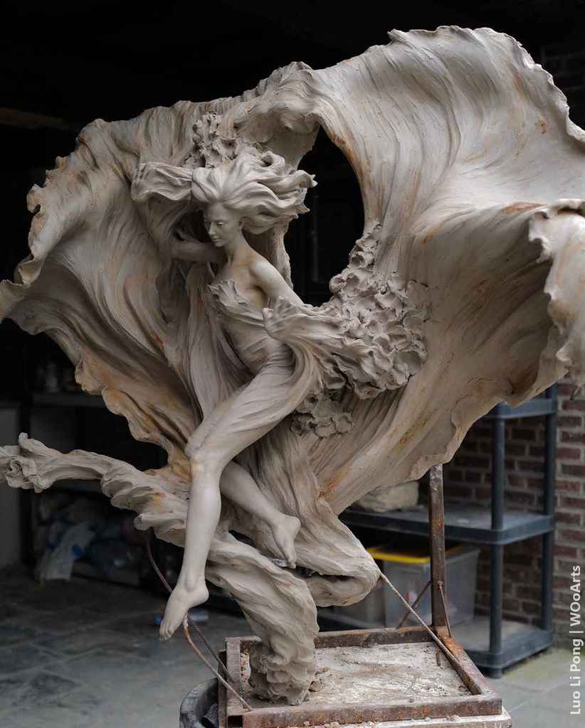 Скульптор Luo li rong