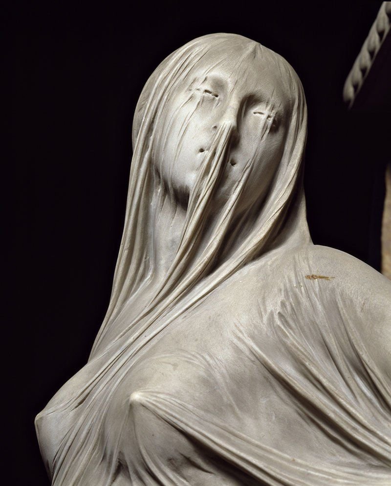 Скульптура целомудрие Антонио Коррадини