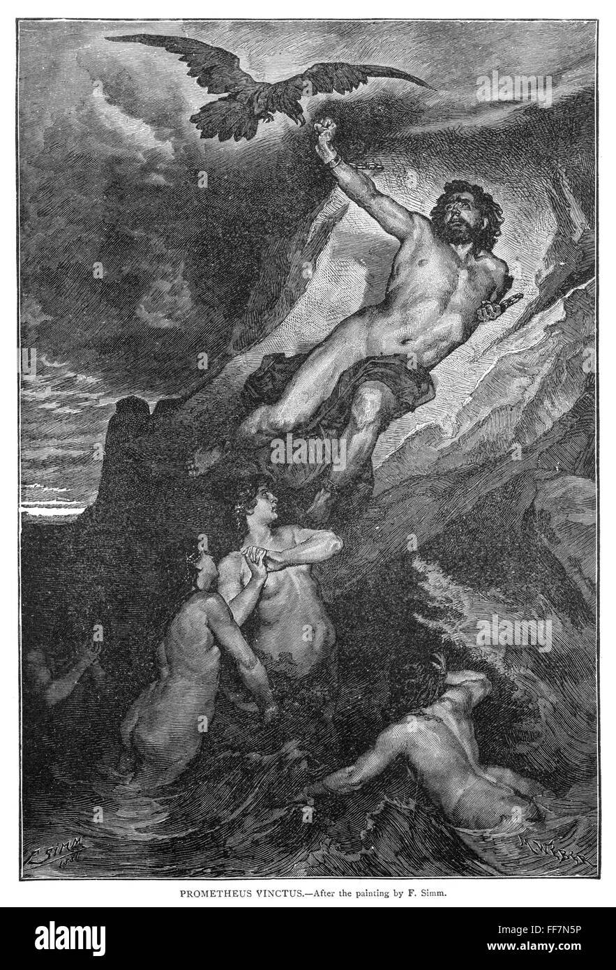 Геракл прикованный к скале