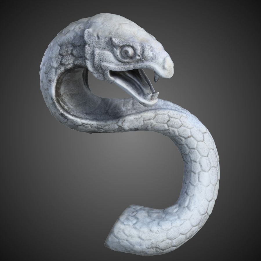 Змея скульптура