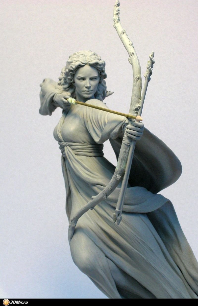 Богиня охоты Артемида скульптура