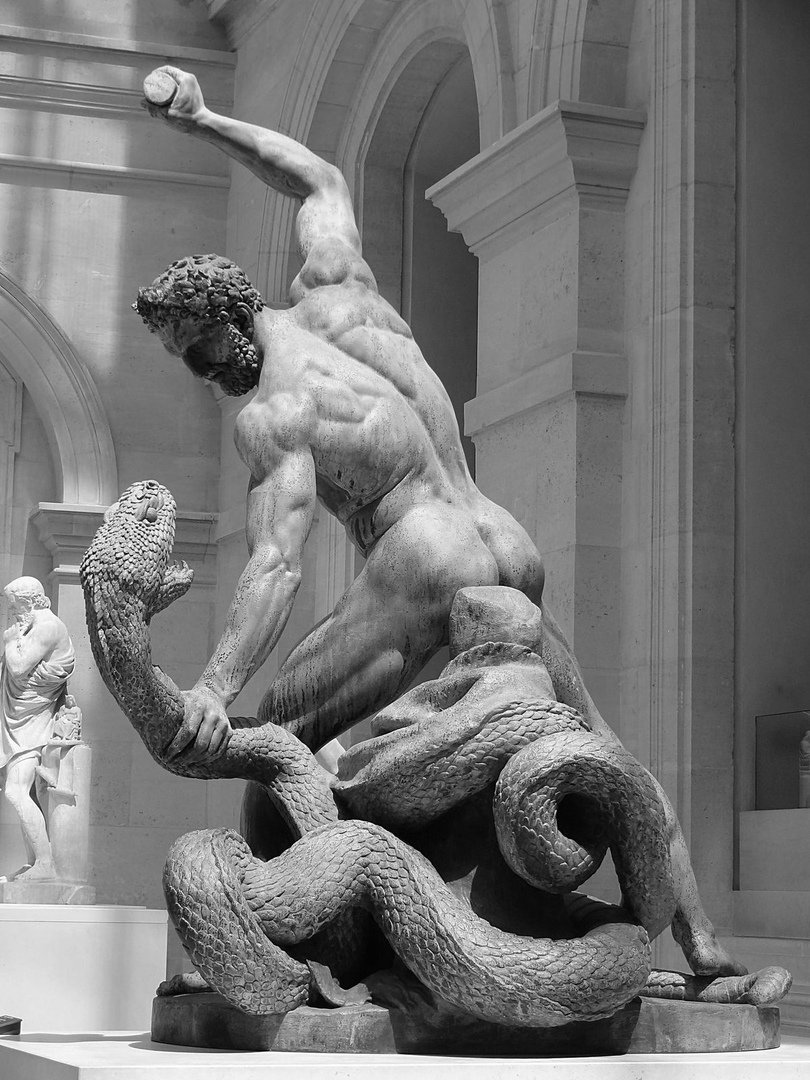 Скульптуры древней Греции Геркулес