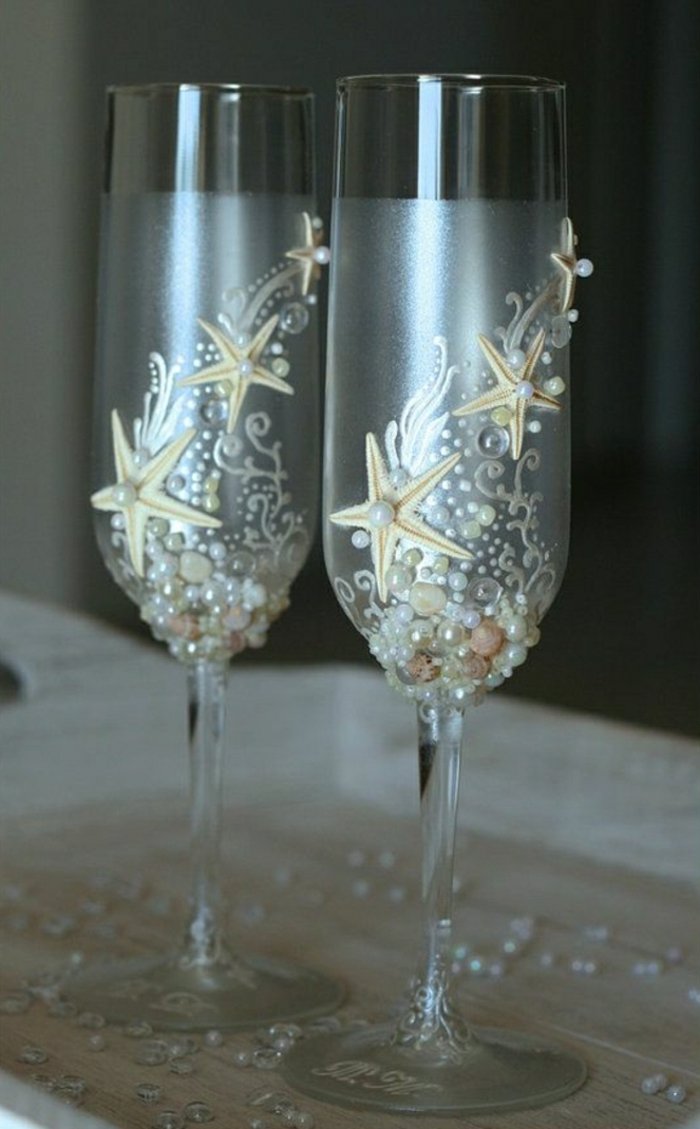 Подсвечники новогодние шампанским