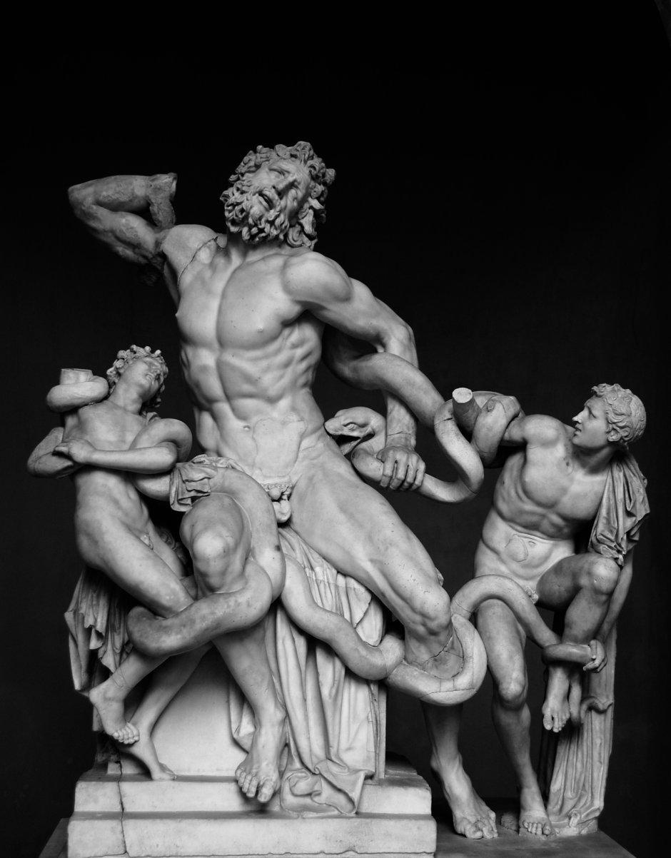 Микеланджело скульптура Лаокоон