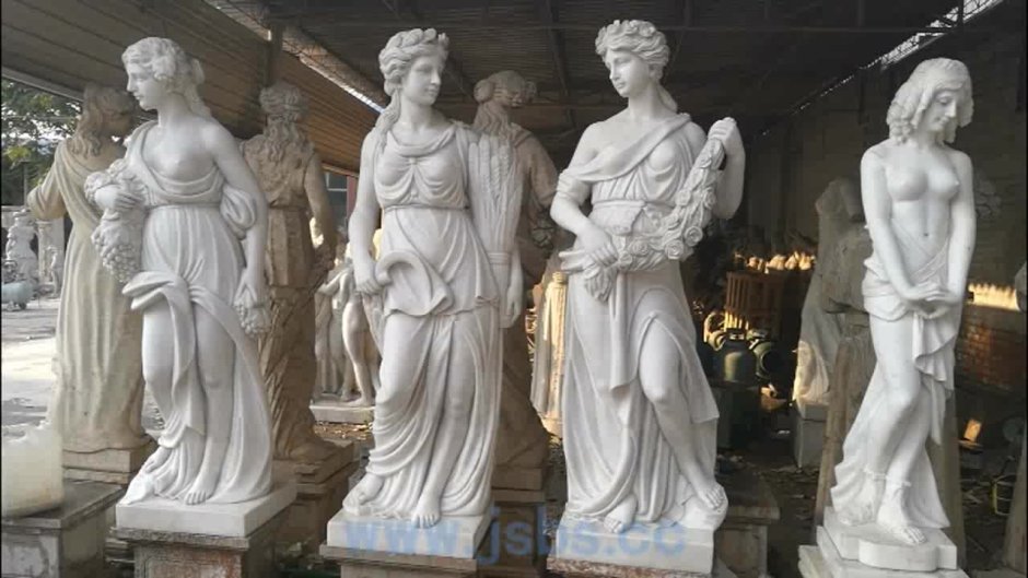 Скульптуры древней Греции три грации