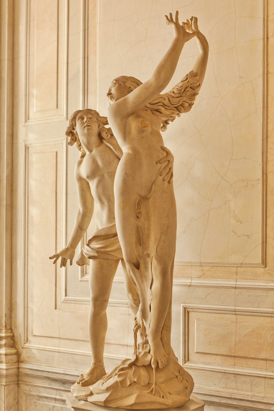 Аполлон и Дафна скульптура в Эрмитаже