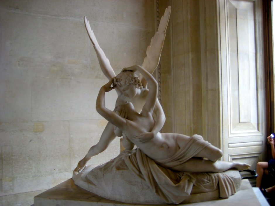 Cupid and Psyche, Antonio Canova, Luvr, 1787-1793