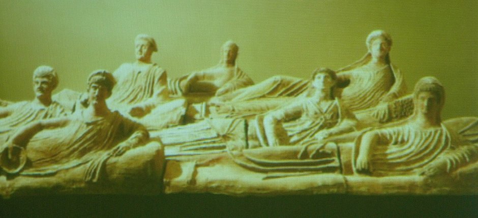 Этруски цивилизация искусство саркофаг