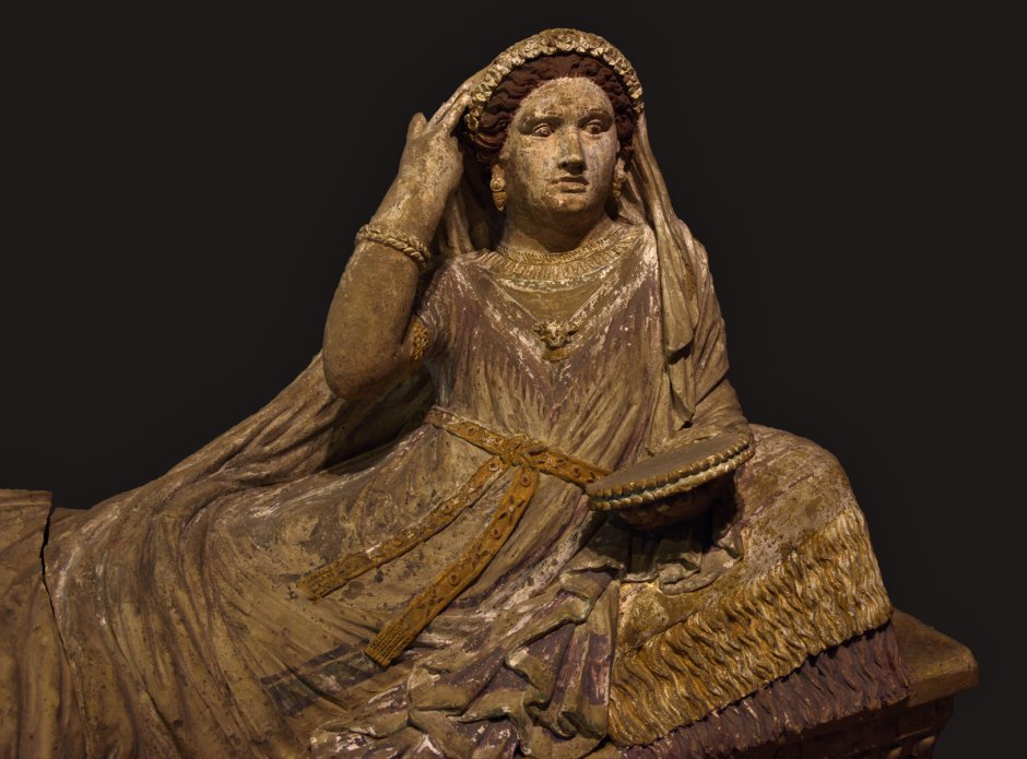 Этрусский саркофаг Флоренция