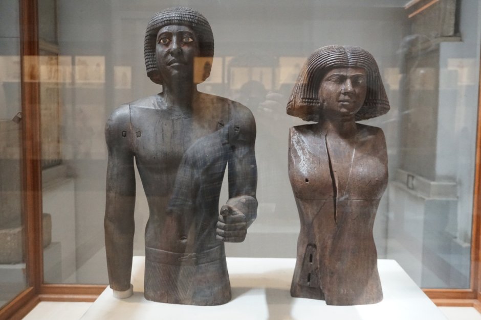Статуя писца КАИ Египет
