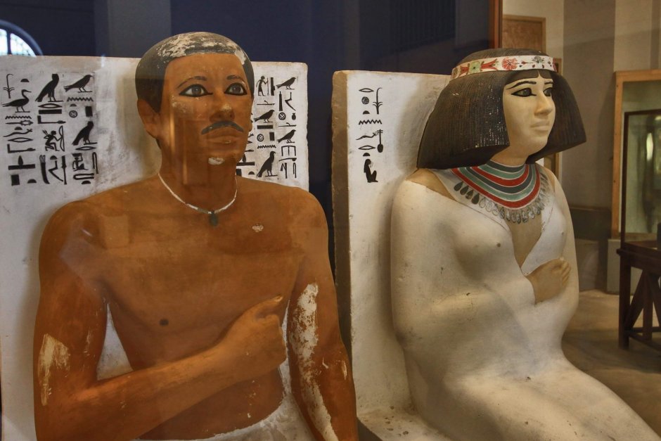 Статуя писца КАИ Египет
