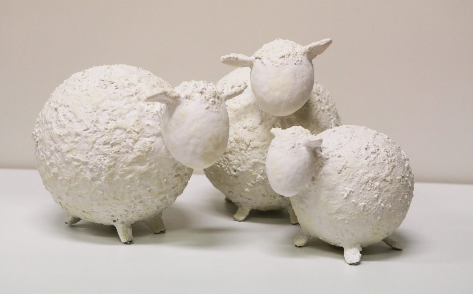 Скульптура Садовая овца