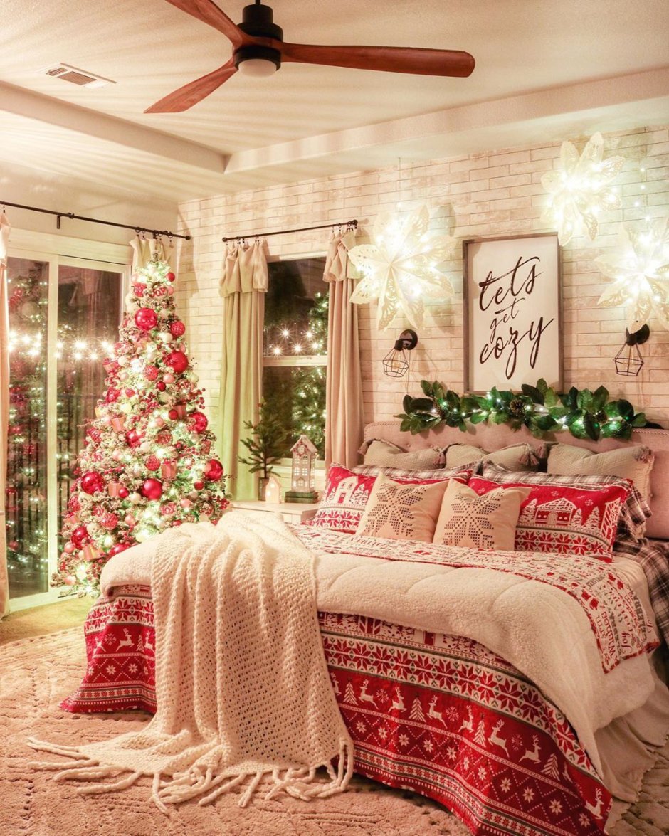 Спальня Рождество