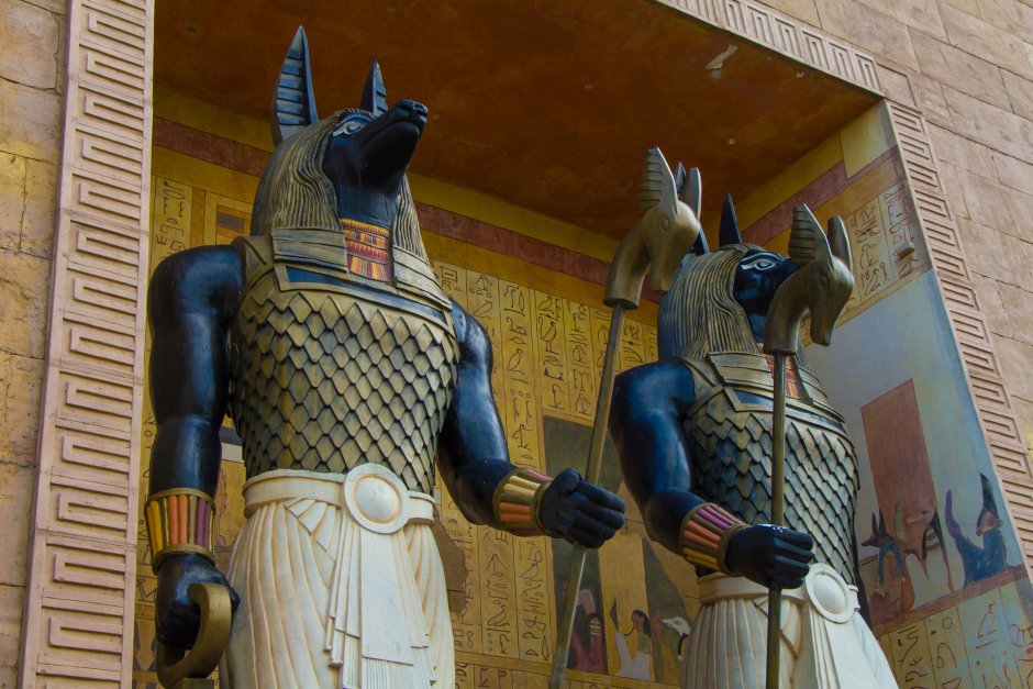 Скульптуры древнего Египта ра