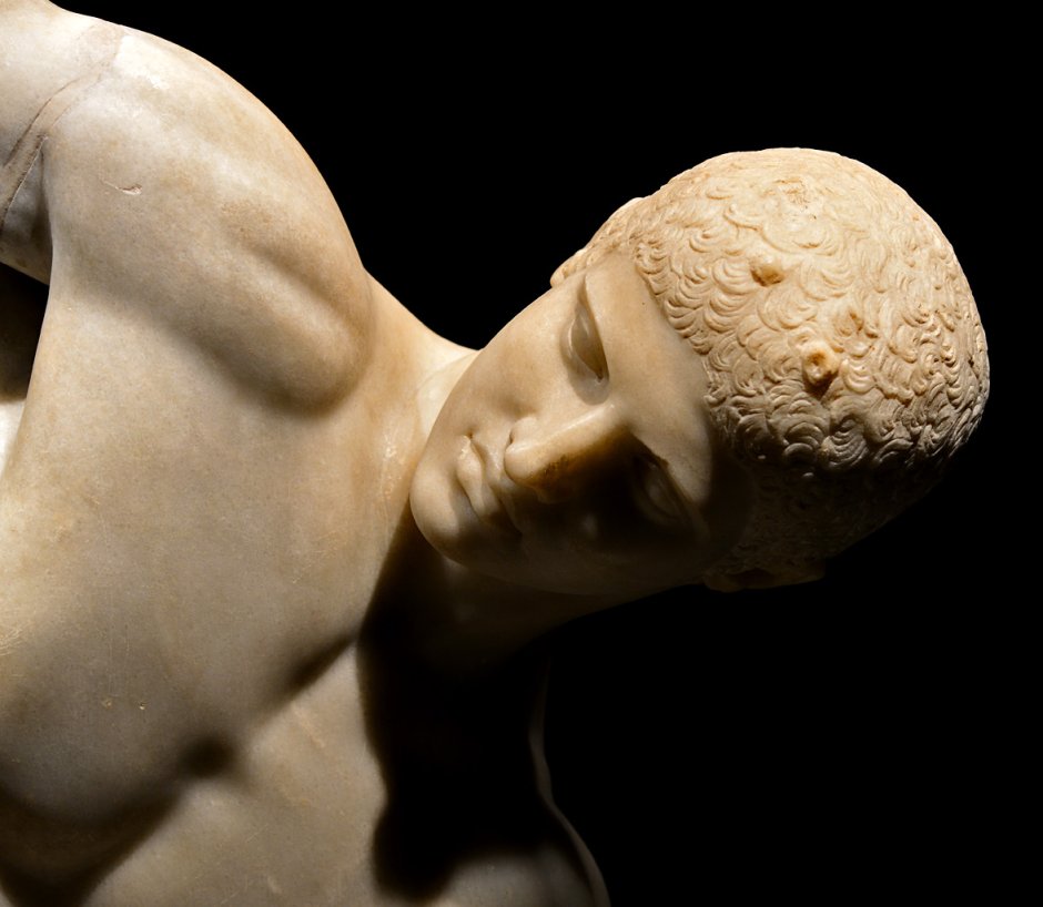 Греческая скульптура дискобол Мирон