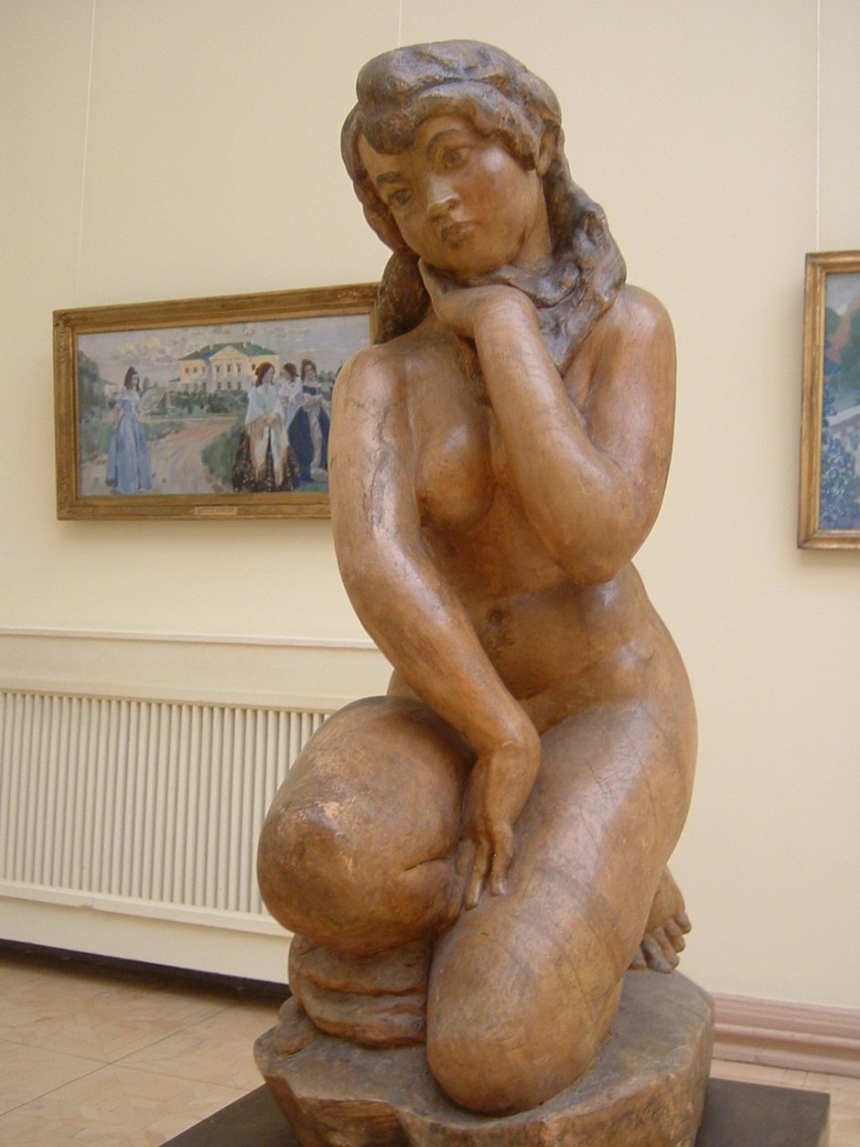 Коненков Чехов скульптура