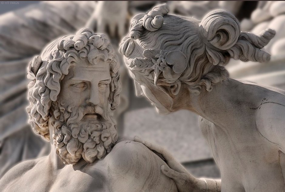 Статуя Архимеда из сериала Эврика