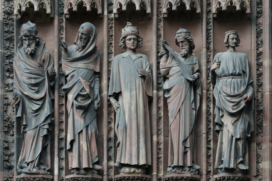 Статуи Страсбургского собора