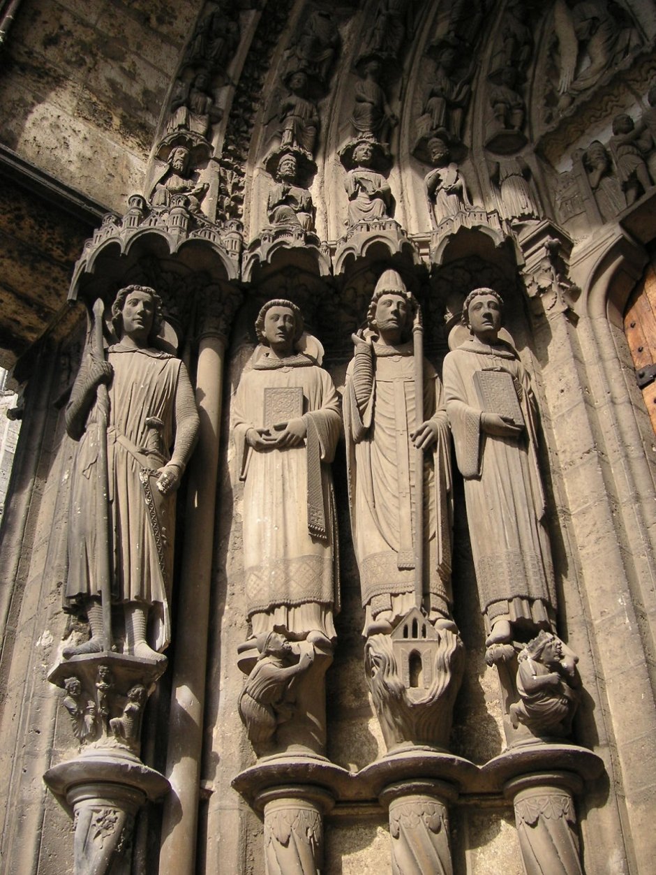 Скульптуры Шартрского собора, Франция