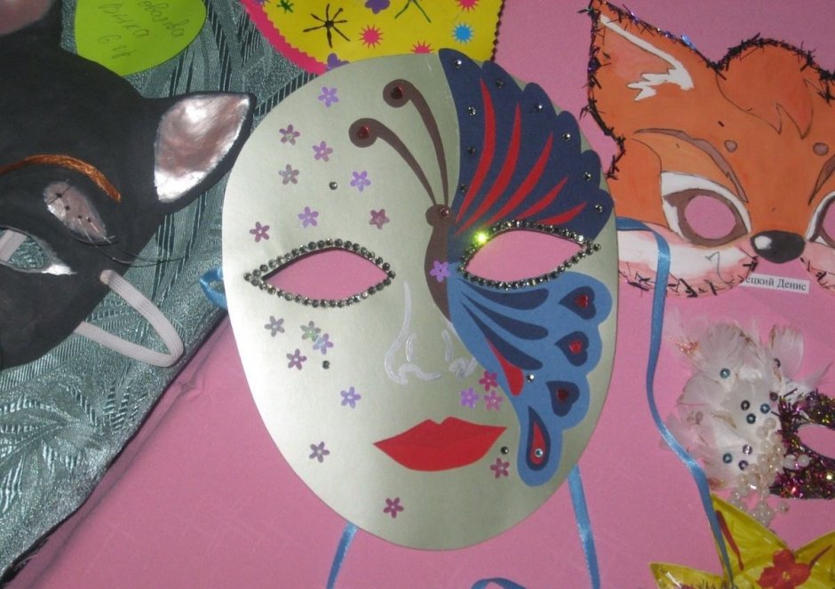 Карнавальная маска в детский сад