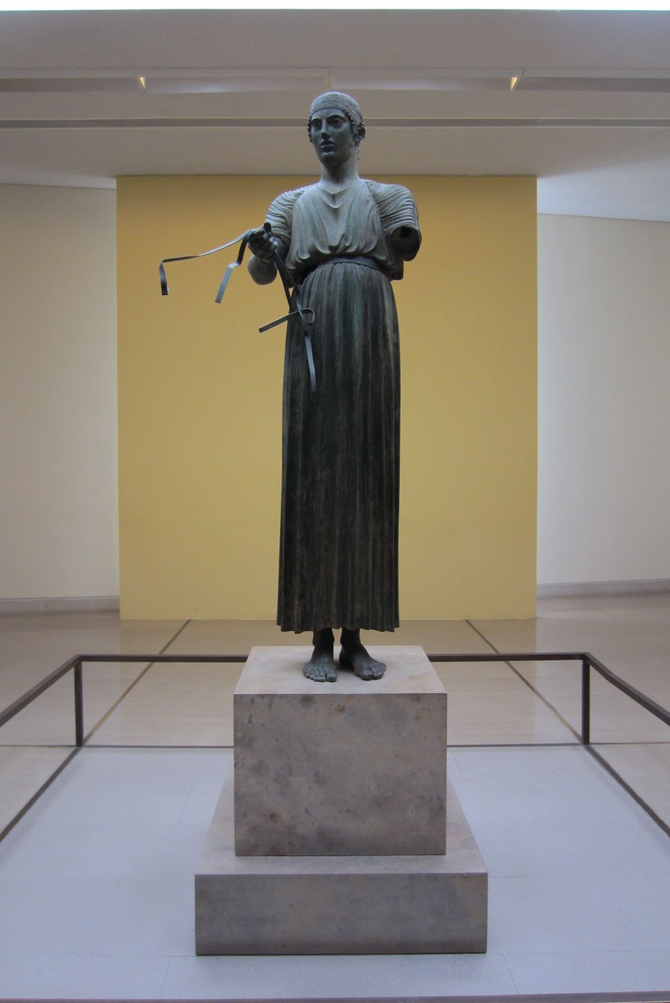 Дельфийский возничий 478-474 гг до н.э археологический музей Дельфы