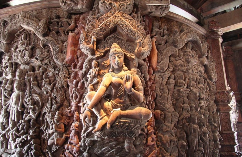 Пермская деревянная скульптура Пермские боги