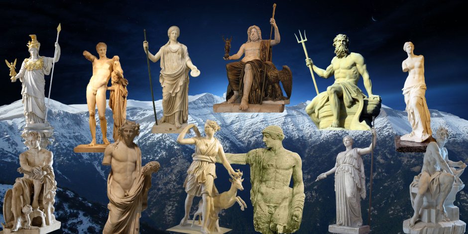 Олимпийские боги древней Греции Пантеон