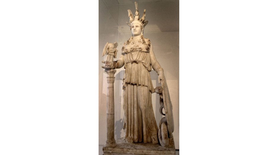Статуя Афины скульптор Фидий