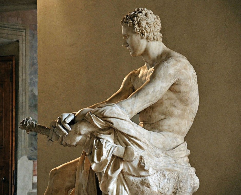 Арес Людовизи скульптура