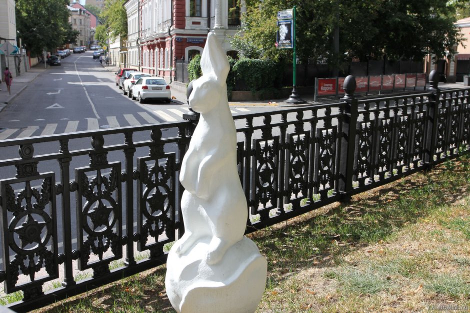 Гоголевский бульвар скульптурные формы