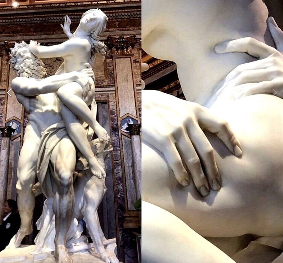 Лоренцо Бернини похищение Прозерпины 1621-1622