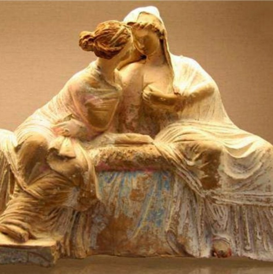 Похищение Поликсены скульптура Флоренция