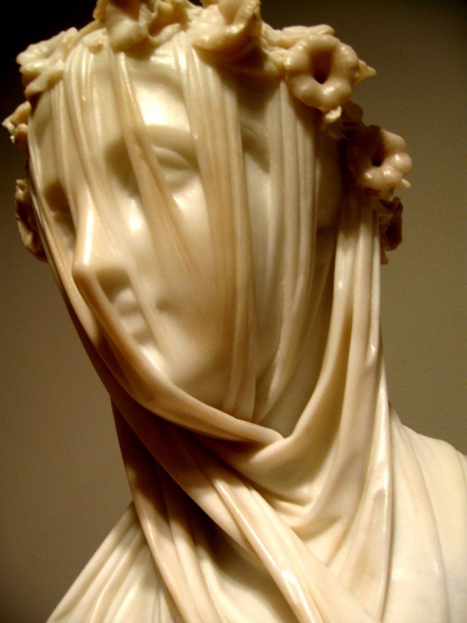 Рафаэль Монти скульптор мраморная вуаль