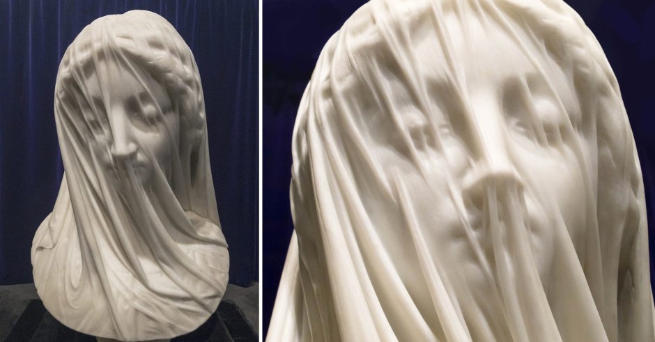 Джованни Страцца Дева Мария скульптура